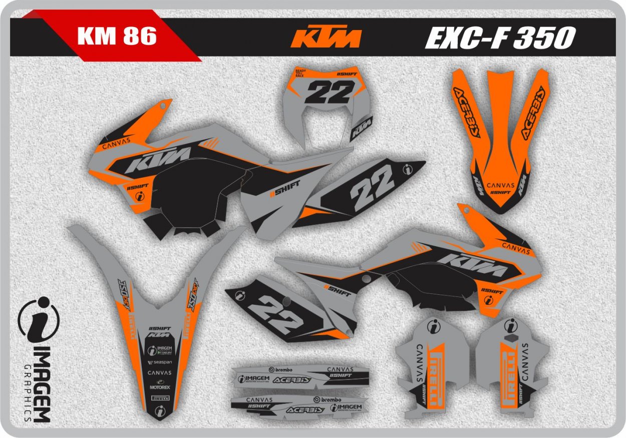 KT 86 KTM EXC-F 350