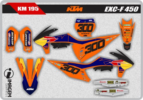 KM 195 KTM EXC-F 450